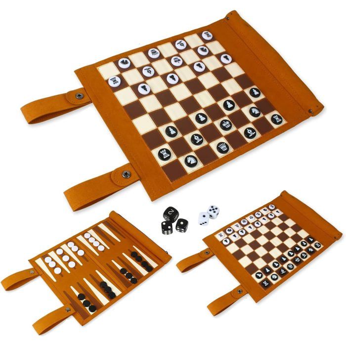 Jeu d'échecs taille 5 bois noyer bordure noire avec pièces STAUNTON n°5 charme 92mm