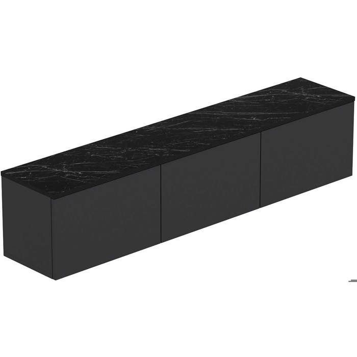 Neon Meuble TV 100 % MÉLAMINE Anthracite Neon Meuble TV 100 % MÉLAMINE Anthracite