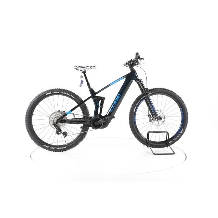 Vélo électrique - Cube Stereo Hybrid 140 HPC SLX - noir - VTT électrique tout suspendu - Bosch 750 Wh Reconditionné - Cube