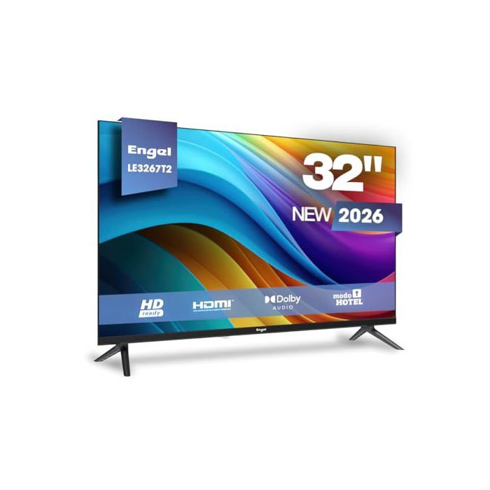 Télévision LED ENGEL 32 HD Ready 1366x768 Dolby Audio 3 HDMI 2 USB