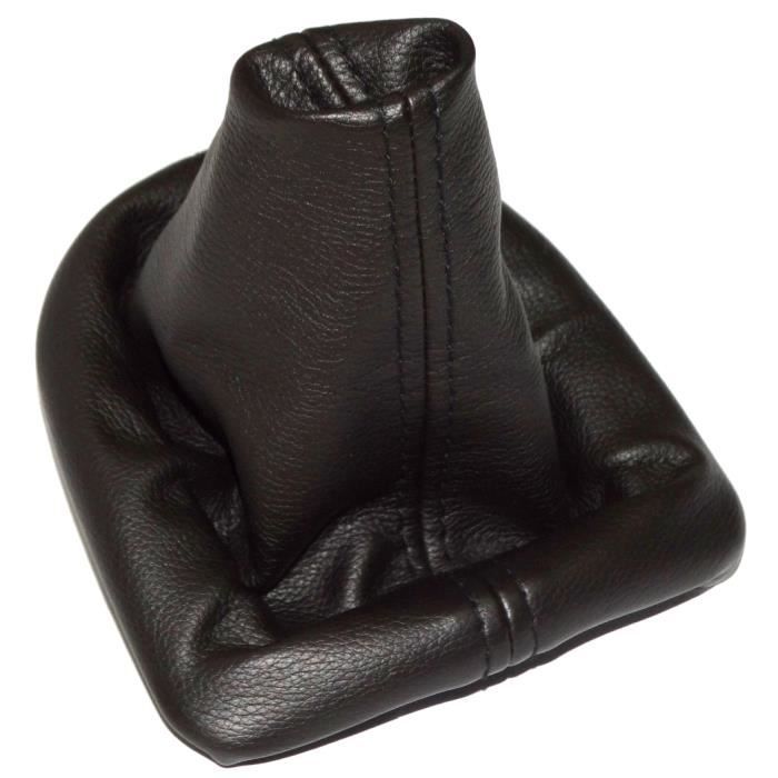 Soufflet De Levier De Vitesse En Simili Cuir Noir – Remplacement Facile Pour Intérieur Auto Comme Neuf !