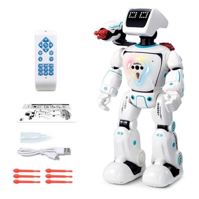 Robot-Robot Télécommandé Intelligent à Détection Tactile pour Enfant, Jouet  avec Mode de Combat, Conversation