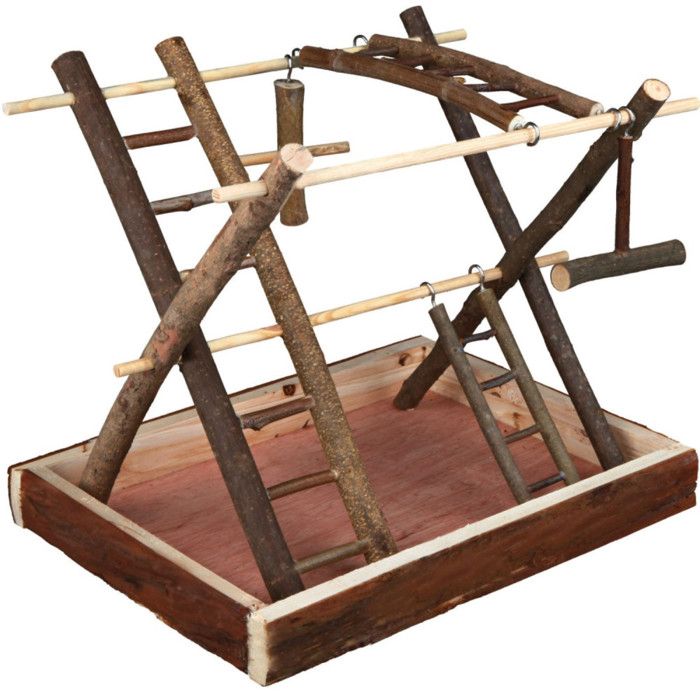 Meilleurs prix pour Plateau de jeux en bois, pour canaris et perruches.