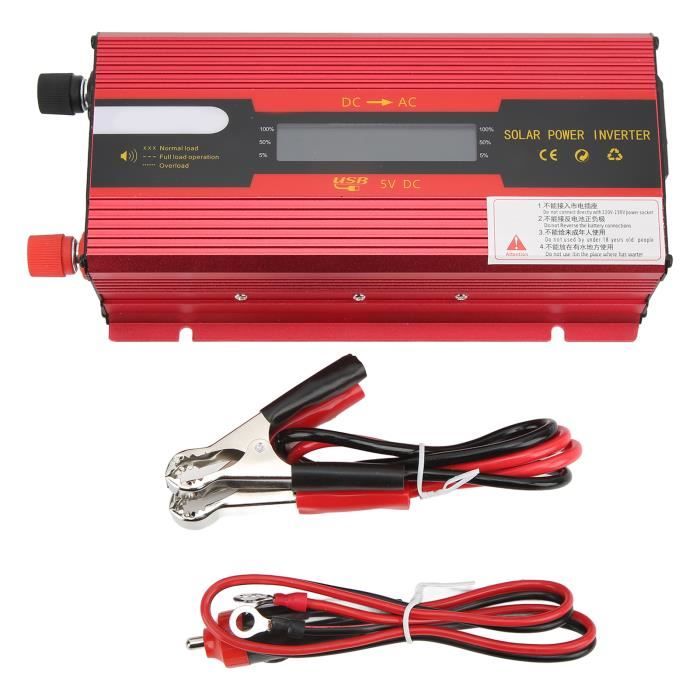 Transformateur 220V - 5V (rouge)