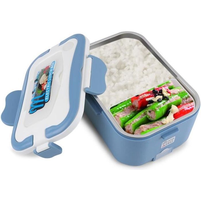 récipient lunch box chauffe-plats 12v 1,5l électrique chauffe-plats pour voiture réchauffeur d'aliments boîte à repas - big