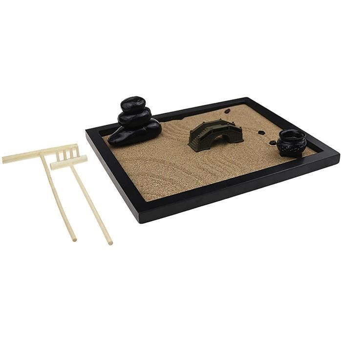 WEBEEDY Kit De Jardin Zen Miniature Style Japonais Avec