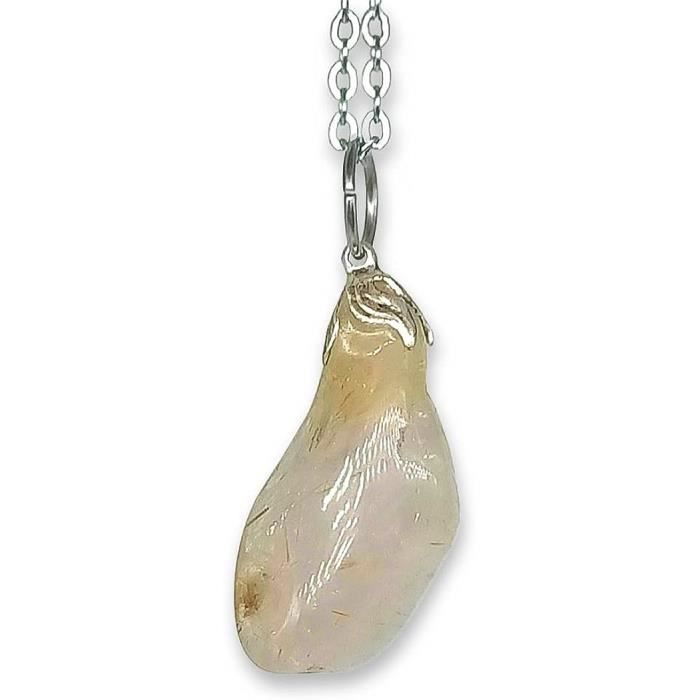 Pendentif En Pierres Précieuses Naturelles