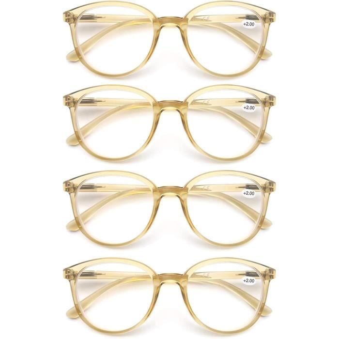 MODFANS 3 Paire de Lunettes de Lecture 1.5 Homme Anti Lumiere Bleue