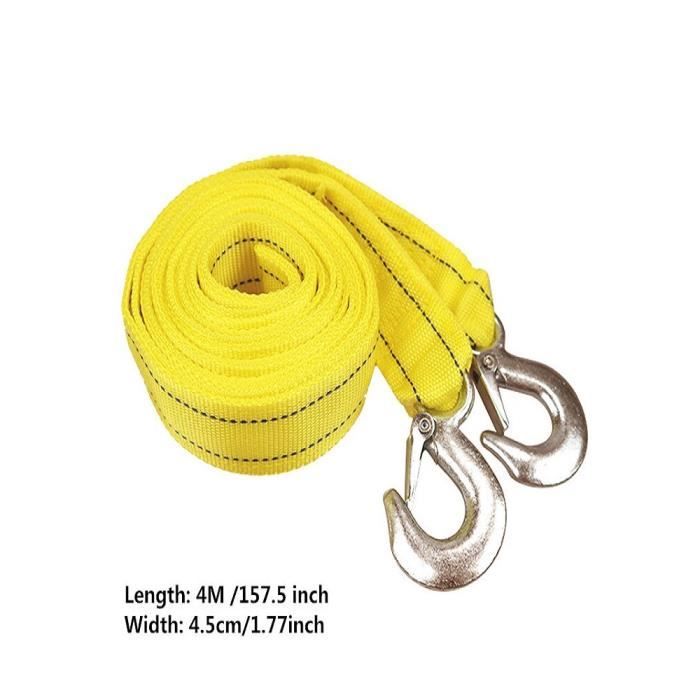 Câble De Remorquage 20 Mètres - Universel Pour 4x4, Voiture, Remorque - Neuf