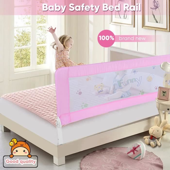 Vgeby 1 8 Metre Barriere De Lit Bebe Pliant Rose Pour Enfants En Bas Age Empecher Le Bebe De Tomber Du Lit Cya Cdiscount Puericulture Eveil Bebe Vgeby 1 8 Metre Barriere De Lit Bebe Pliant Rose Pour Enfants En Bas Age Empecher Le Bebe De Tomber Du Lit Cya Cdiscount Puericulture Eveil Bebe