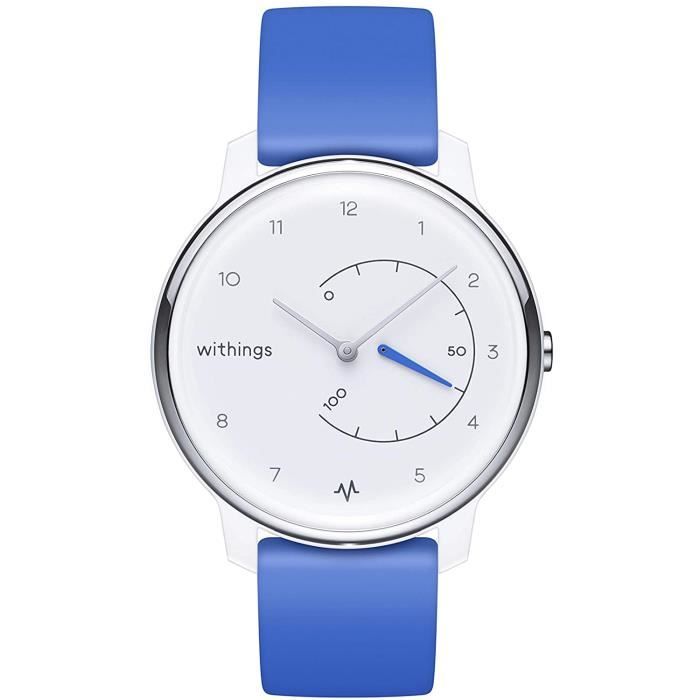 Withings Move ECG, Montre Hybride Connectée avec Enregistrement d'ECG,  Tracker d'Activité et Suivi du Sommeil, GPS Connecté – Etanch - Cdiscount  Téléphonie