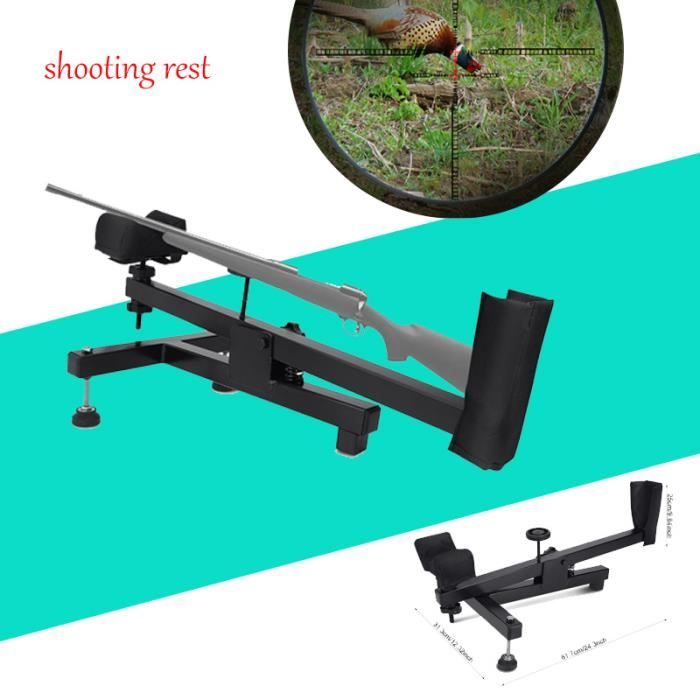 Lot De 2 Sacs De Repos Pour Fusil/pistolet - Avant Et Arrière - Chasse/tir Portable