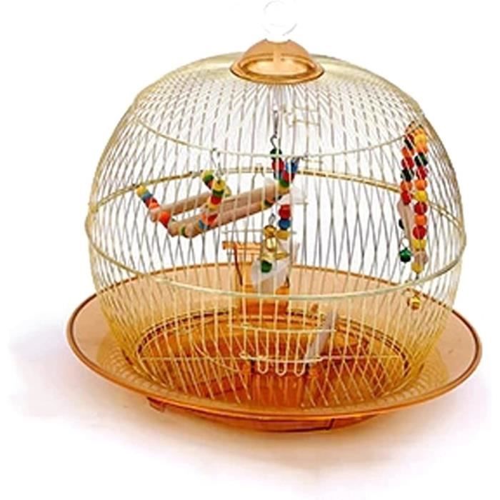 Cage à Oiseaux volière avec PARROTE Cage Cage ROUNG DE Luxe MÉTAL D