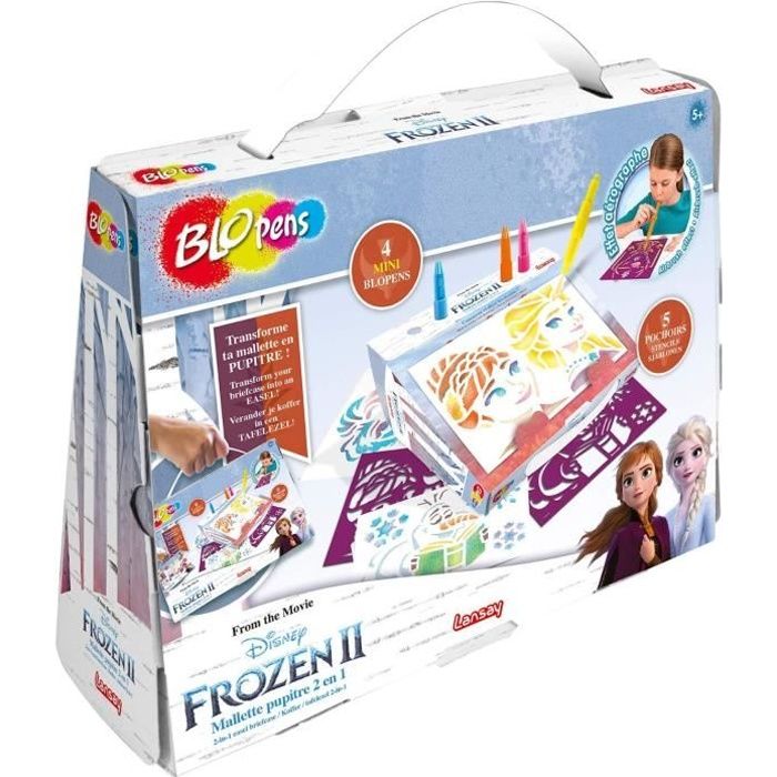 Lansay- blopens mallette pupitre 2 en 1 reine des neiges 2 - Cdiscount ...
