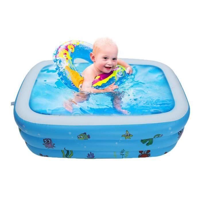 80 cm JYCRA Piscine gonflable pour b/éb/é Jouet amusant pour enfant Bain de b/éb/é PVC rose Piscine pliable