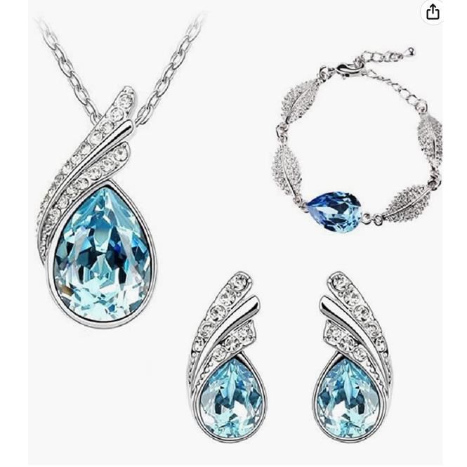 Ensemble De Bijoux à Chiffres Romains Dorés Et Argentés Avec