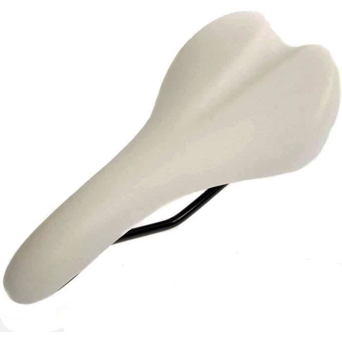 Selle vélo vintage blanche store