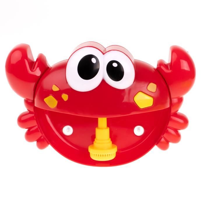Jouet de bain en mousse - IKONKA - Générateur de bulles en forme de crabe -  Mixte - A partir de 3 ans - Cdiscount Jeux - Jouets
