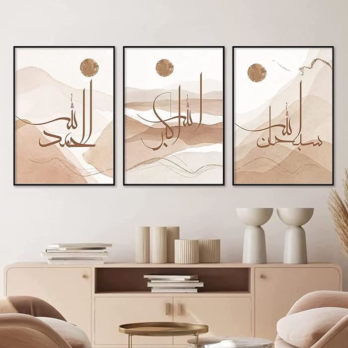 Lot De 3 Tableaux Toile 'Femme Dessin Au Trait' - Impression Moderne 30x40cm - Décor Mural Salon, Chambre - Sans Cadre - 7