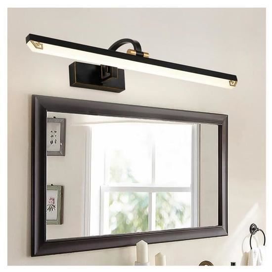 8w Leds Lampe Applique Eclairage Noir Pour Salle De Bain Miroir