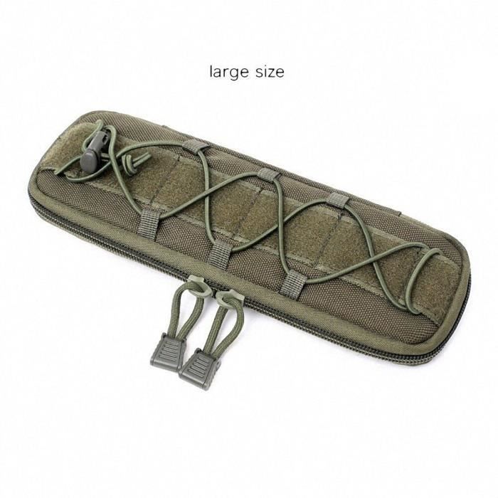 Sacoche Tactique Imperméable Nylon – Poche Pour Batterie Et Accessoires MOLLE