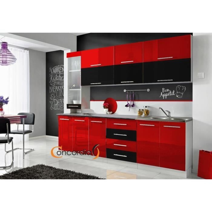 Cove S Cuisine Complete L 260 Cm 8pcs Plan De Travail Inclus