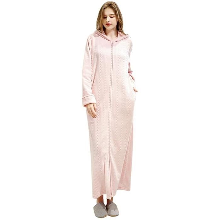Peignoir eponge fermeture eclair store