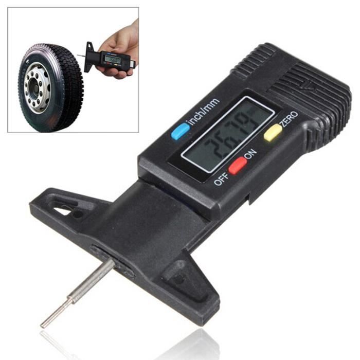 Jauge De Profondeur Pour Pneus – Mesure 0-20 Mm – Portable, Précise, Sécurité Routière - 4