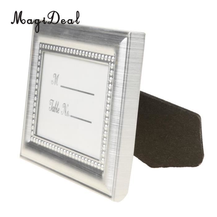 AIEX Lot De 48 Mini Porte-cartes De Table, Porte-numéros De Table, Triangulaires Pour Photos
