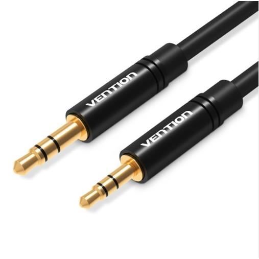 Black1m câble auxiliaire Jack 3.5mm à 2.5mm,adaptateur Audio mâle à