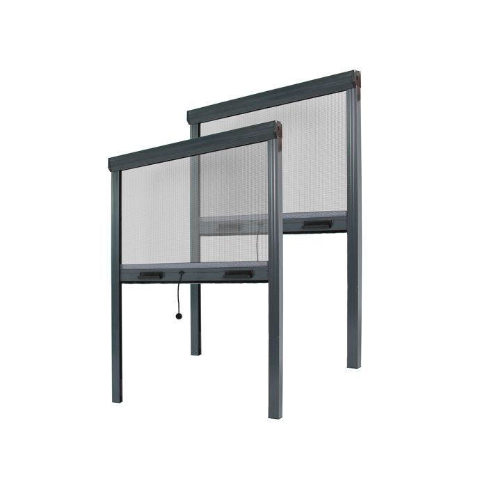 Moustiquaire home protect easyHOLD store de fenêtre aluminium blanc 160x170 cm - Luxembourg