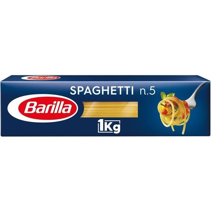 LOT DE 7 - BARILLA : Spaghetti n°5 - 1 Kg