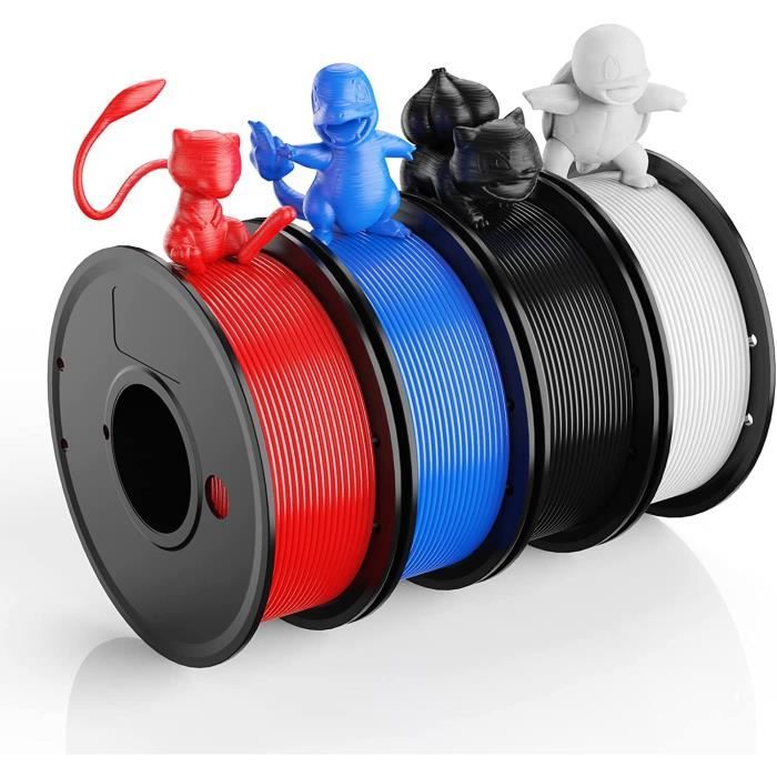 bobina de 1 kg CriArt3D filamento de PLA 1.75 mm azul para impresora 3D o pluma 3D 