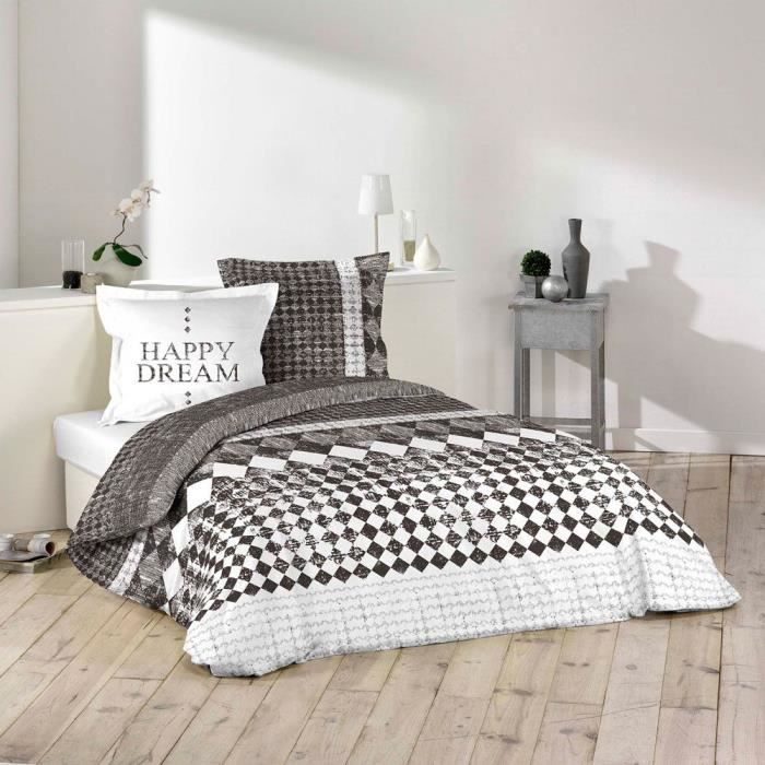 Housse de couette - 200 x 200 cm + taies - Happy dream ...