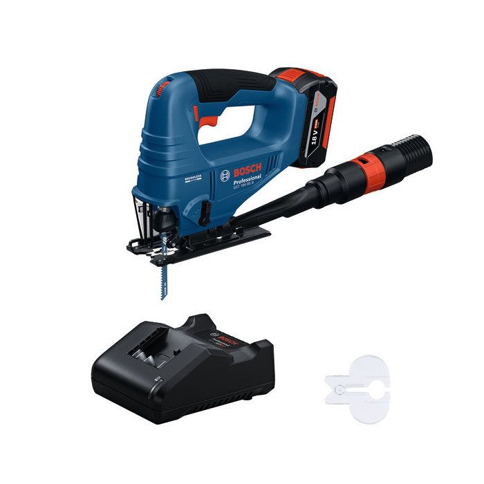 Bosch Professional 18V System scie sauteuse sans fil GST 18V 95 B avec coffret de transport sans batterie ni chargeur