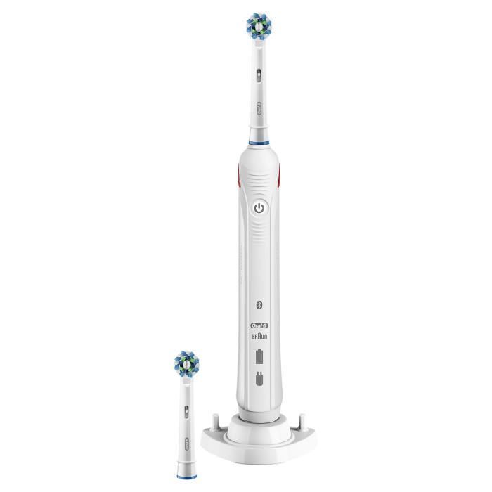 Braun Oral-B Smart 4 4100S Batterie-Pile Batterie intégré 336 h 24 h Lithium-Ion (Li-Ion) 1 pièce(s)