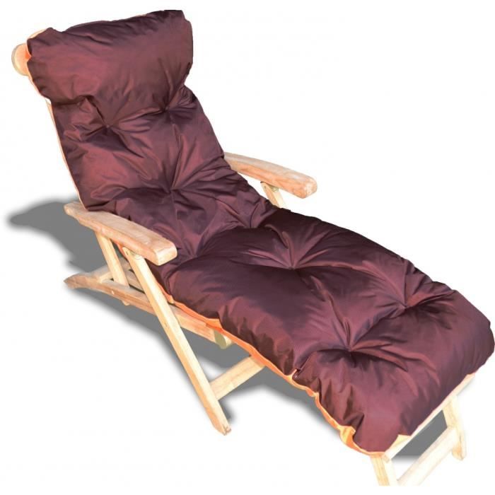 Coussin transat exterieur impermeable clearance