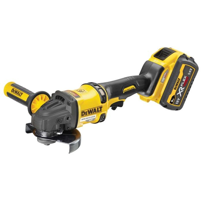 Meuleuse d'angle DEWALT DCG418T2 Ø 125 mm 54 2 x 6 0 Ah V XR Flexvolt en T Stak - vue 2