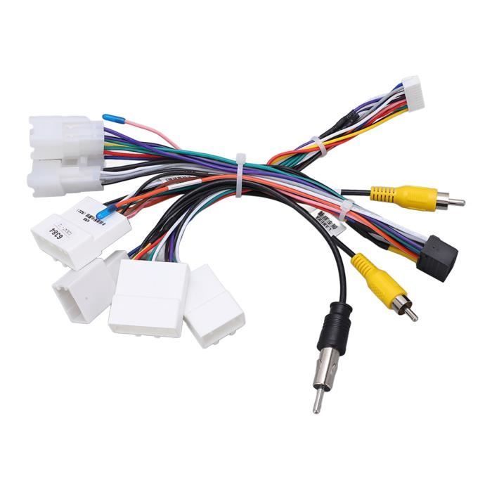 Faisceau Câblage 16 Broches + Boîtier CANbus Pour Stéréo Android - Compatible Duster/Arkana/XM3 2019+