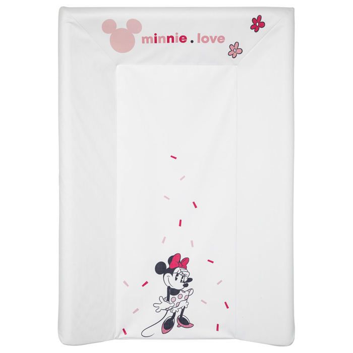 DISNEY Matelas a langer Minnie confettis - 50 x 70 cm - 100% PVC