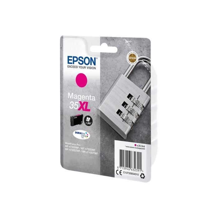 Cartouche dencre EPSON 35XL - 20.3 ml - XL - Magenta