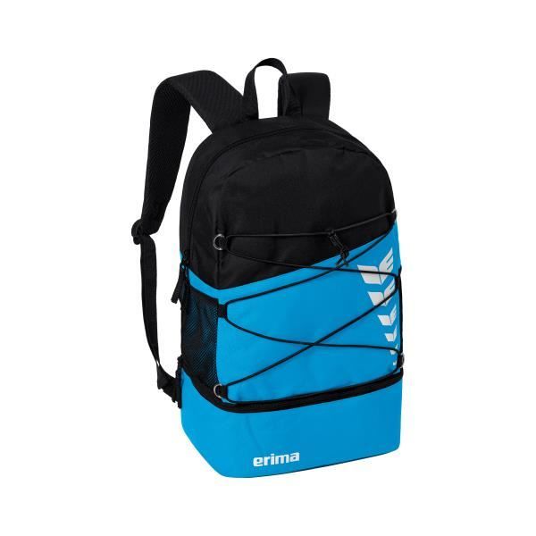 Erima Six Wings sac à dos sac de sport Curaçao/Noir - Taille unique Erima Six Wings sac à dos sac de sport Curaçao/Noir - Taille unique