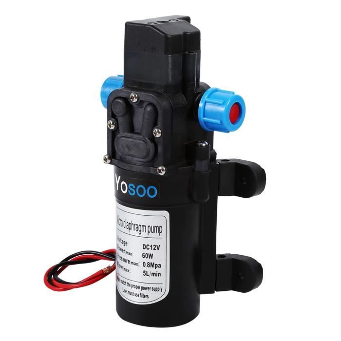 Pompe à membrane haute pression / pompe à eau potable / pompe à eau, 12V,  5,1 L/min