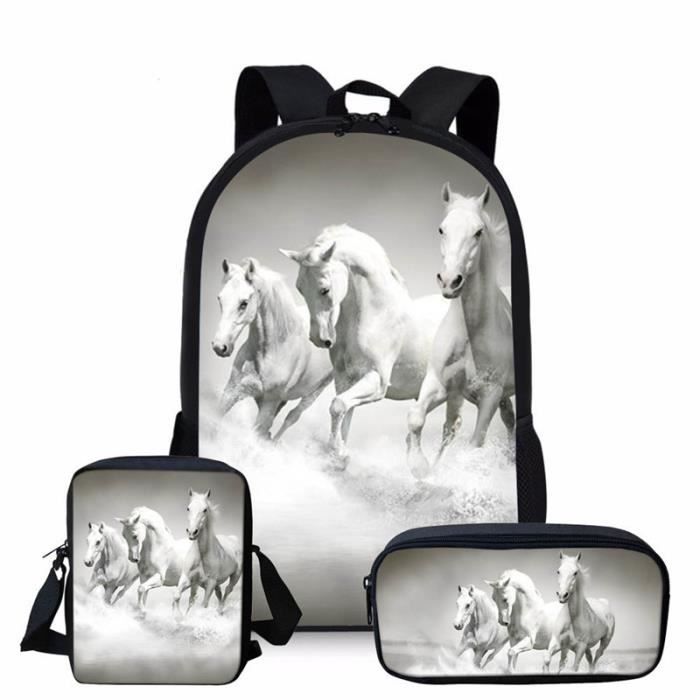 Cartable 2025 avec cheval