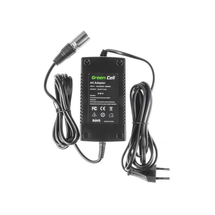 Chargeur de batterie pour velo electrique Easybike Ecobike Fenetic Fischer 29.4V 2A Cannon Cdiscount Sport