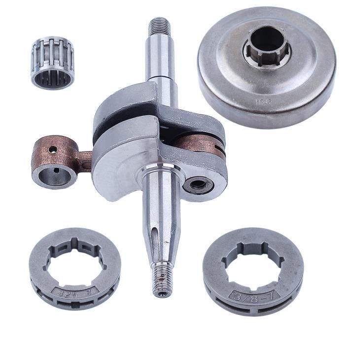 Kit Embrayage Pour Tronçonneuse Echo CS-352, 305S, 340S - 7 Dents, Inclut Jante, Roulement, Clip