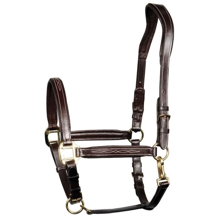Bosal Cuir Sur Mesure Pour Cheval – Noyau Nylon Robuste – Fait Main