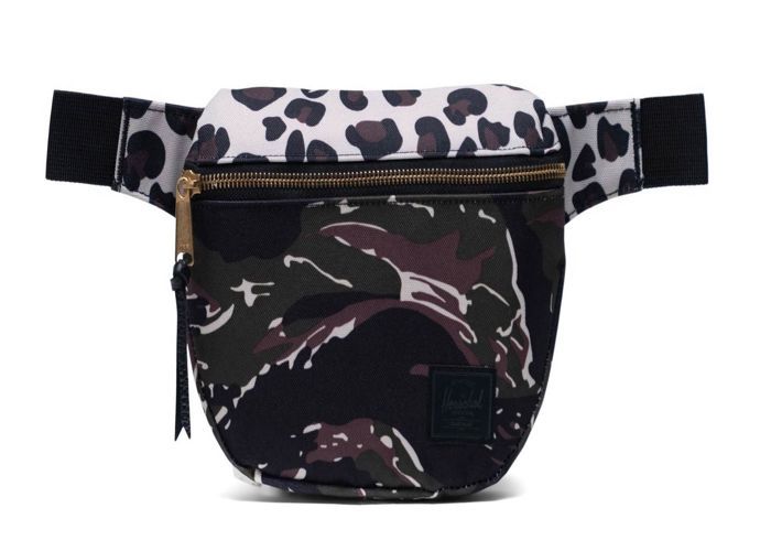 Herschel Fifteen Hip Pack Tiger Camo Leopard 96206 banane