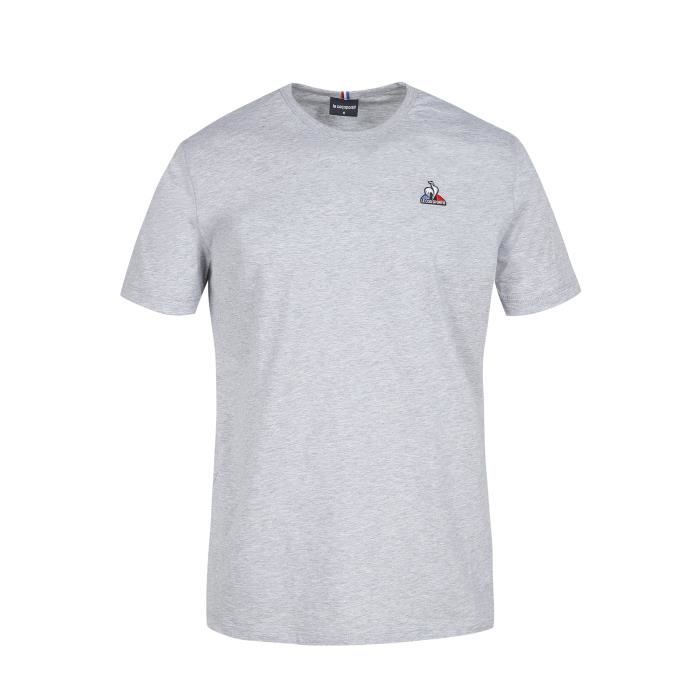 T-shirt Le Coq Sportif Essentiels - gris chiné clair - XS