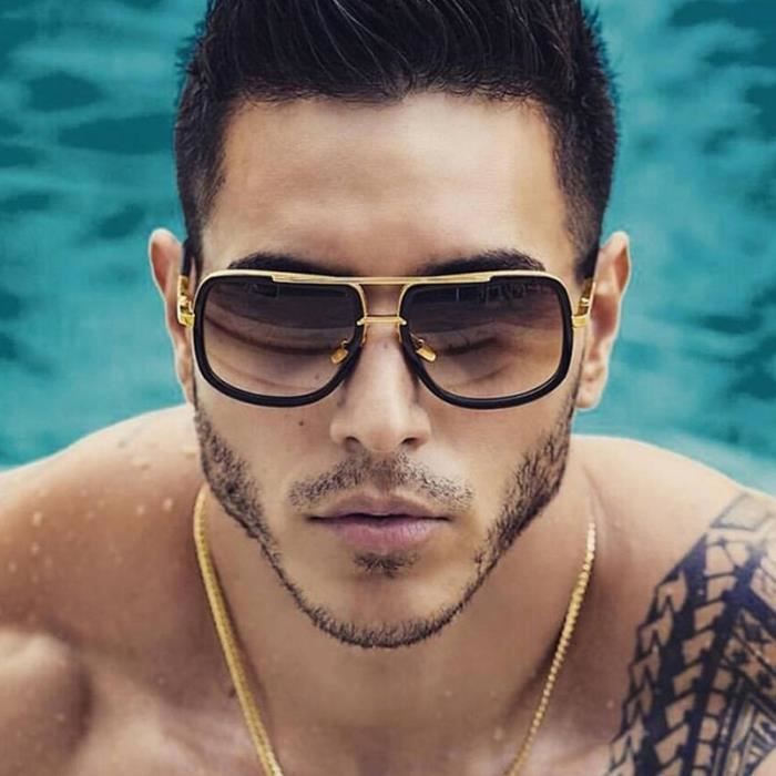 Hommes lunettes de soleil marque de luxe femmes mach one lunettes